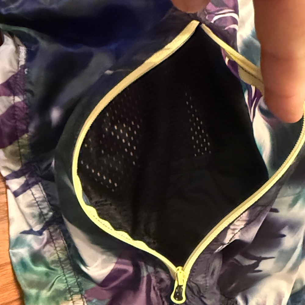 Roxy Multicolor Hooded Packable Jacket Lightweigh… - image 3